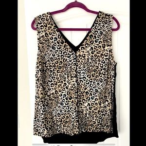 Cheetah print top